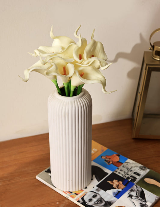 Artificial Calla Lily Flowers- White