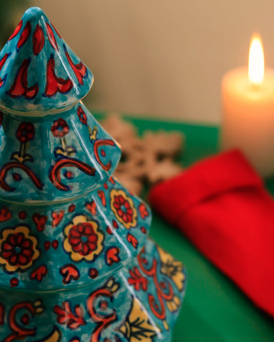 Teal Christmas Tree
