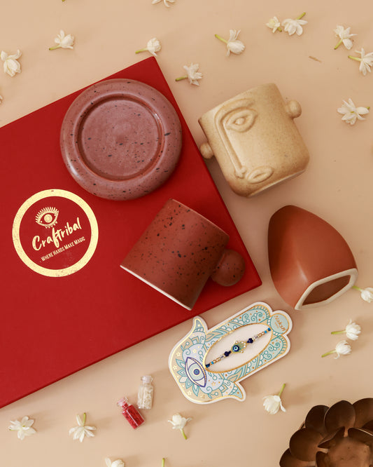 Earthen Elegance Rakhi Hamper