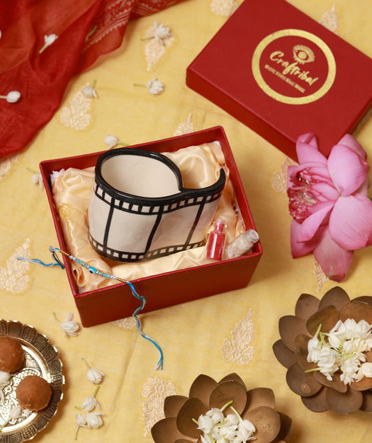 The Retro Bond Rakhi Hamper