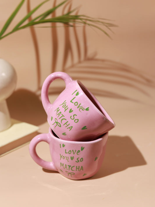 'I LOVE YOU SO MATCHA' Mug