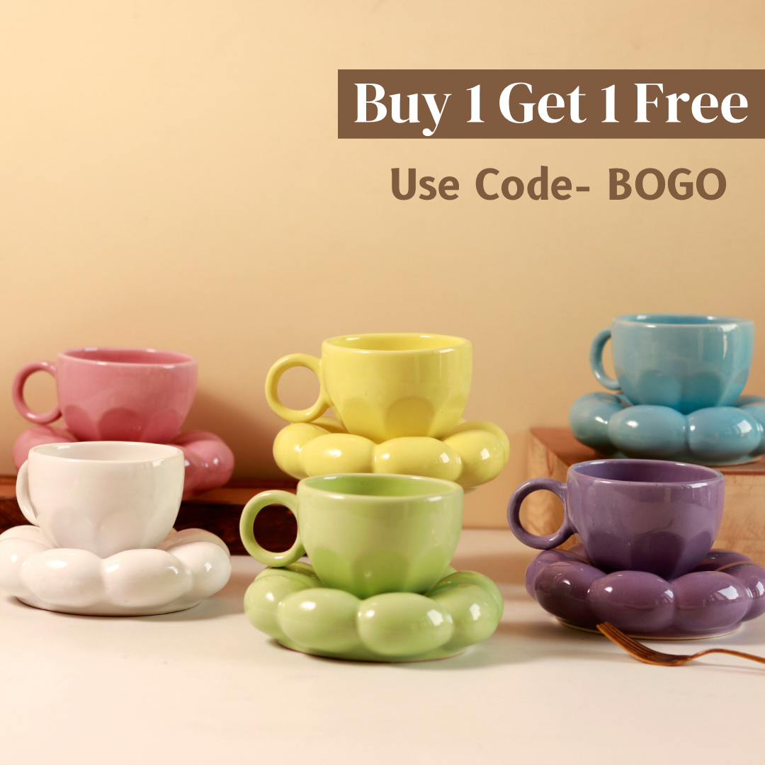Sunflower Cup and Saucer