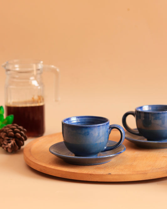 Classic Blue Cup & Saucer Set