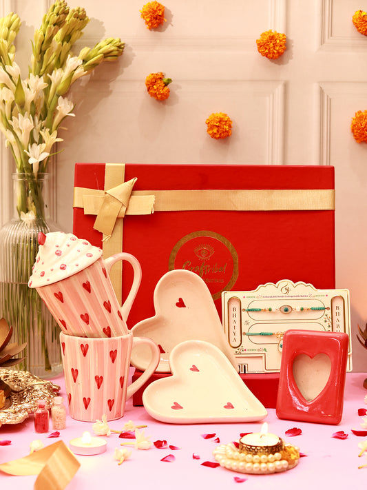 Heartfelt Bhaiya Bhabhi Rakhi Hamper