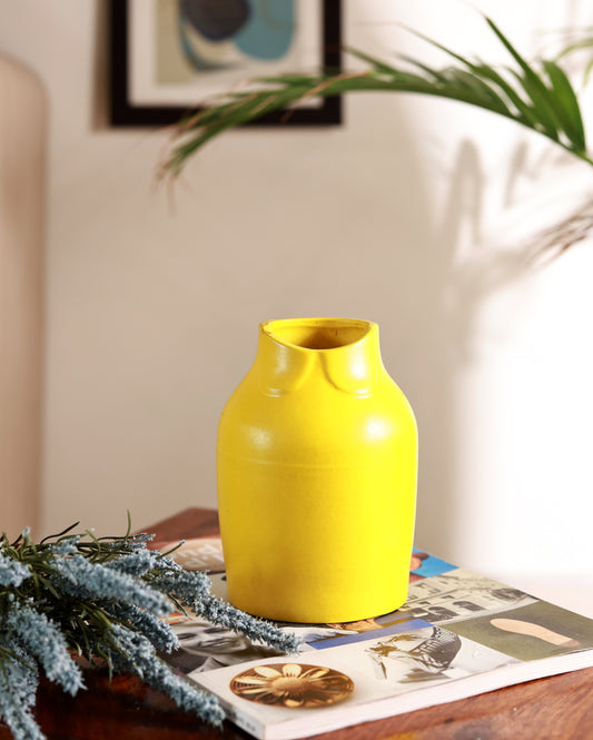 Bow Collar Vase (Yellow)