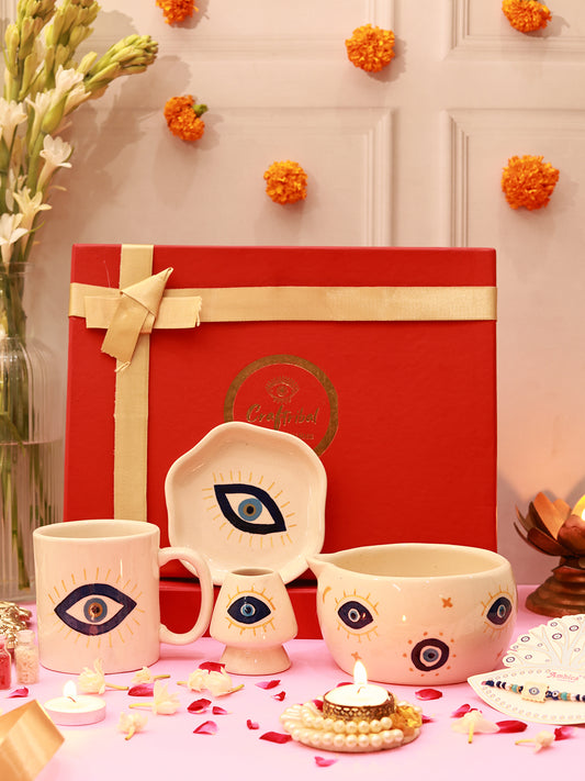 The Evil Eye Luxe Rakhi Hamper