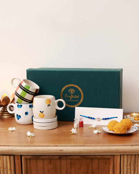 Triple Delight Rakhi Hamper