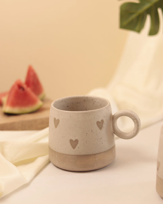 Earthy Heart Mugs