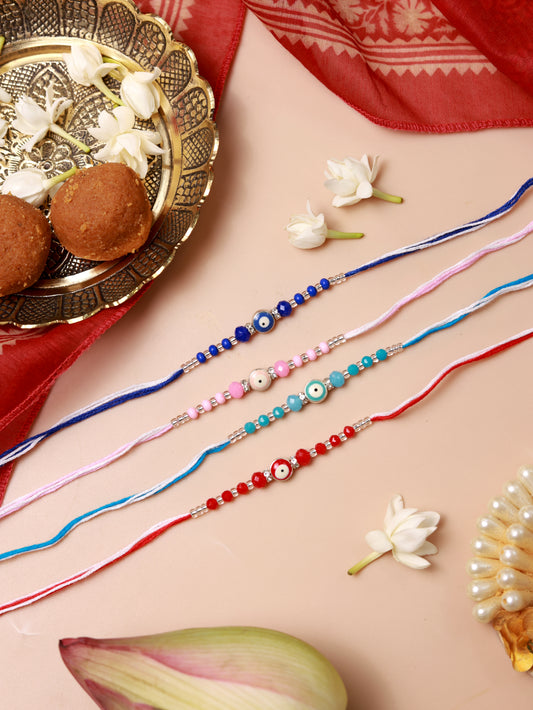 Colorful Evil Eye Rakhi