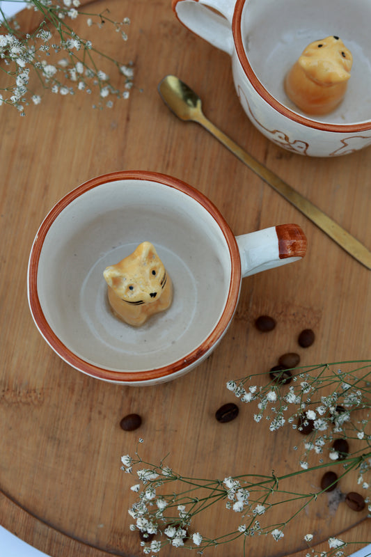 3D Cat Mug