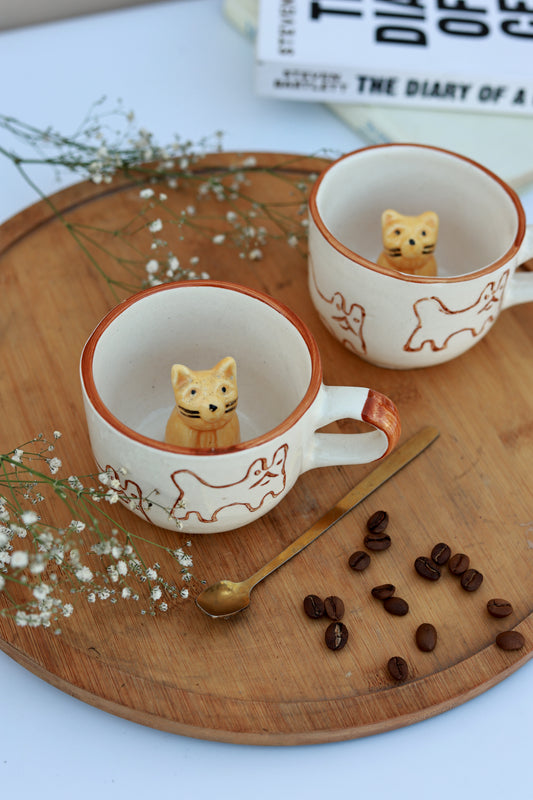 3D Cat Mug