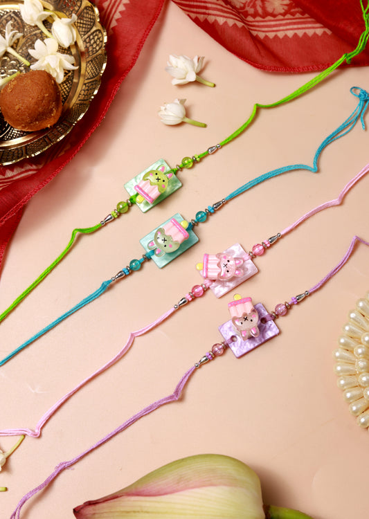 Rotating Ice Cream Kids Rakhi