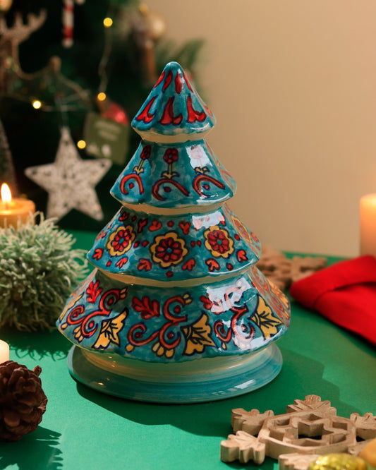 Teal Christmas Tree