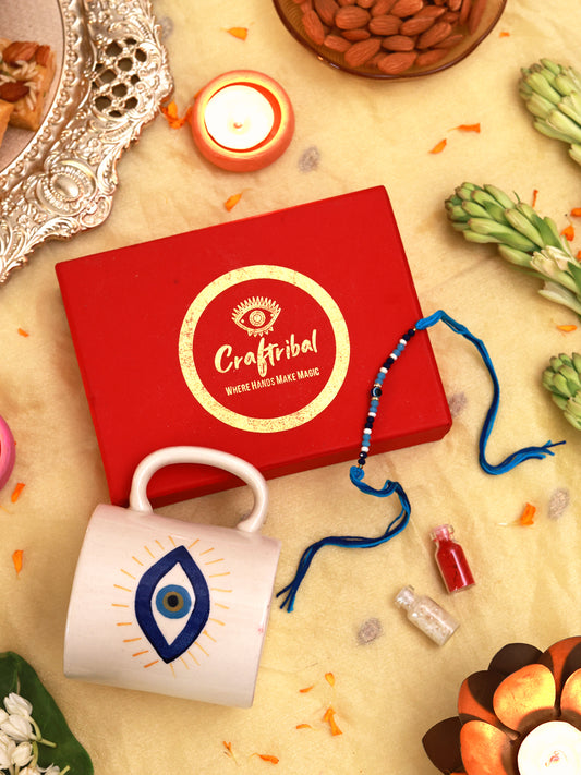 Evil Eye Rakhi Hamper