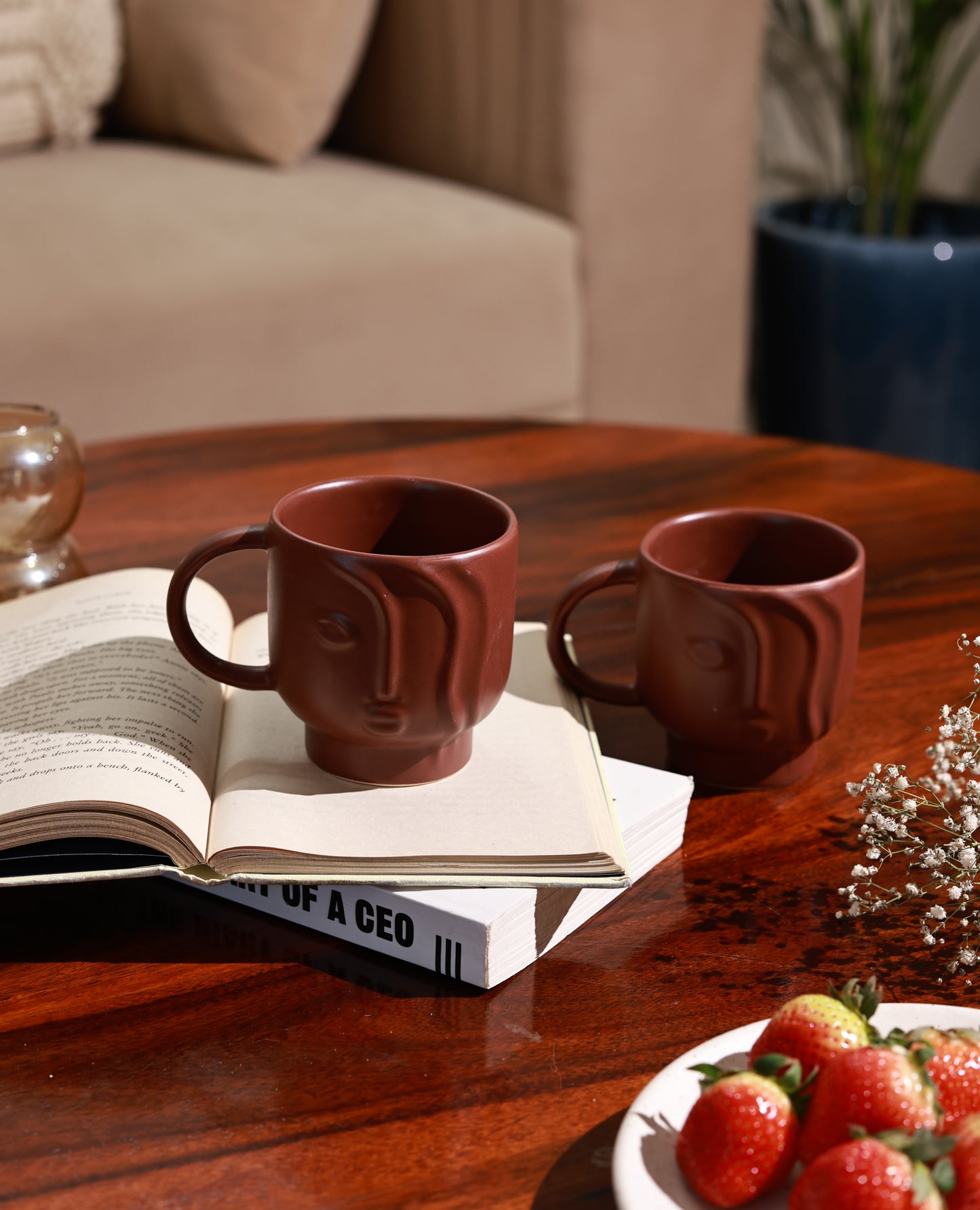 Pinteresty Face Cup (Brown)