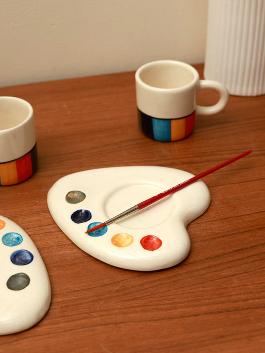 Striped Ceramic Color Palette