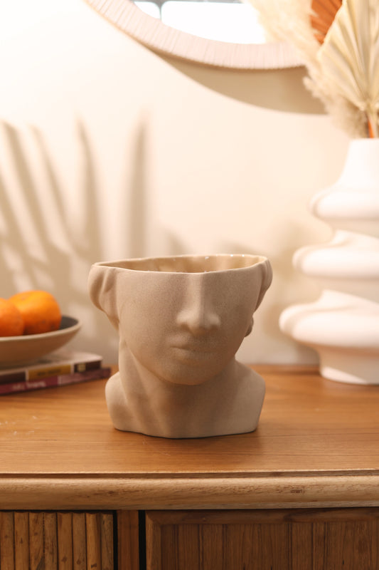 Open Head Vase