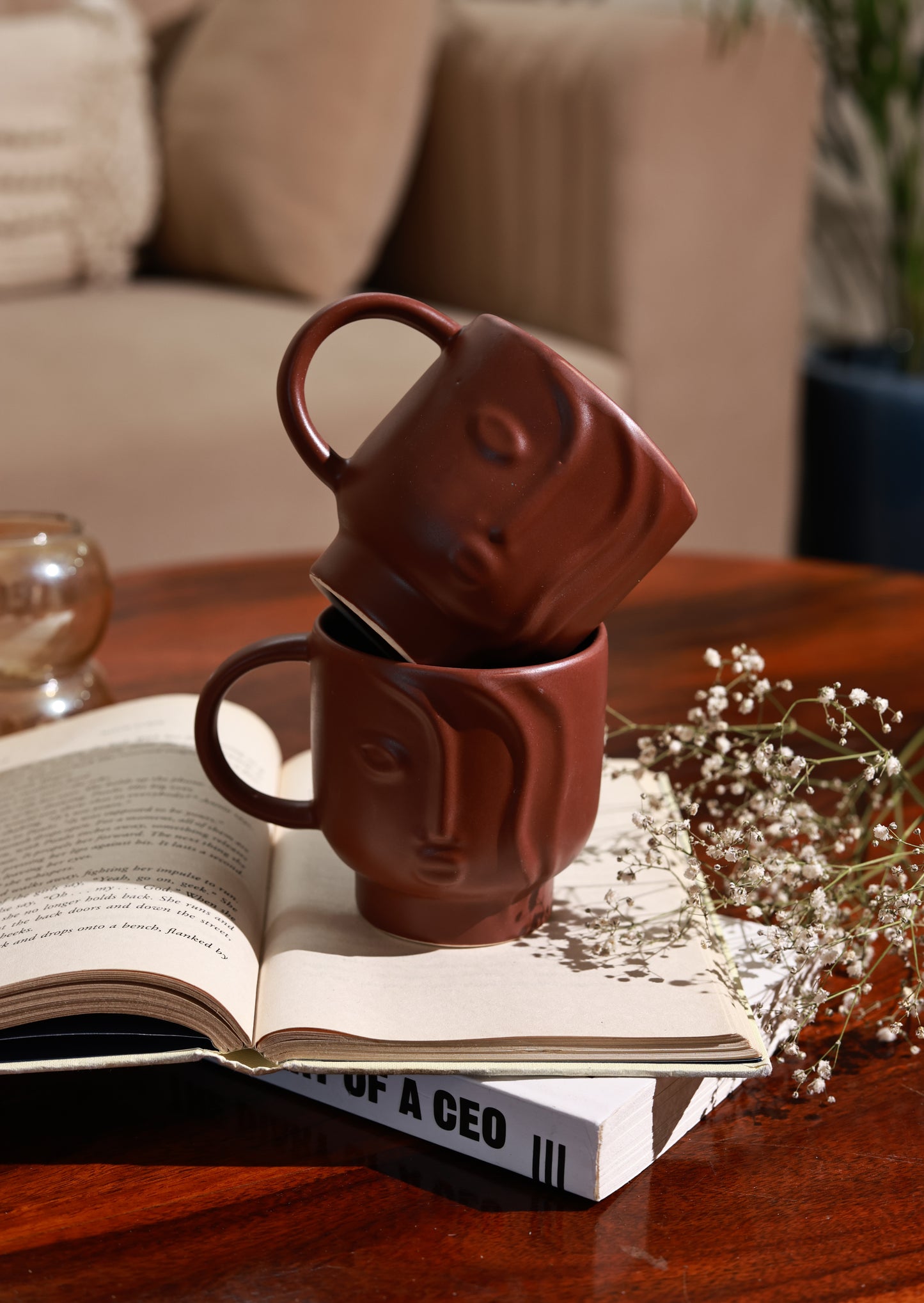 Pinteresty Face Cup (Brown)