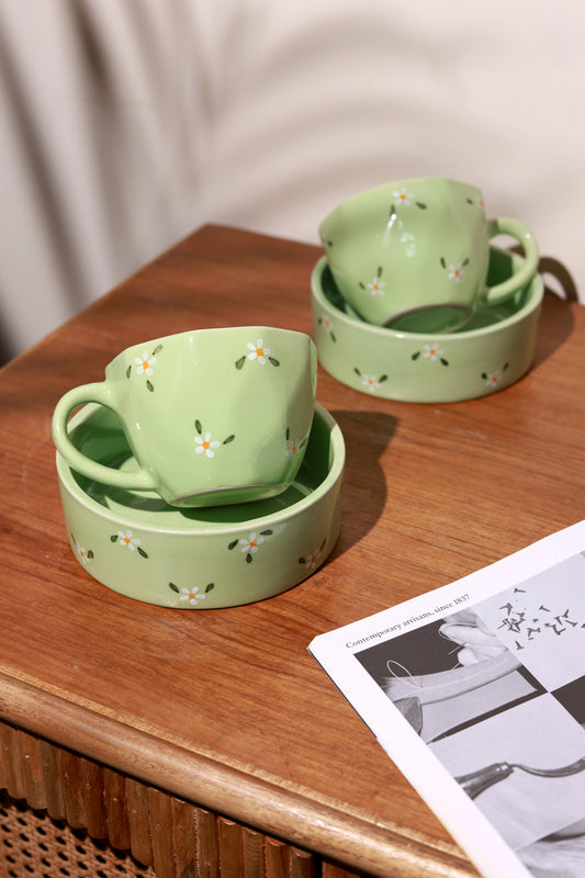 Garden Glow Breakfast Set (Green)
