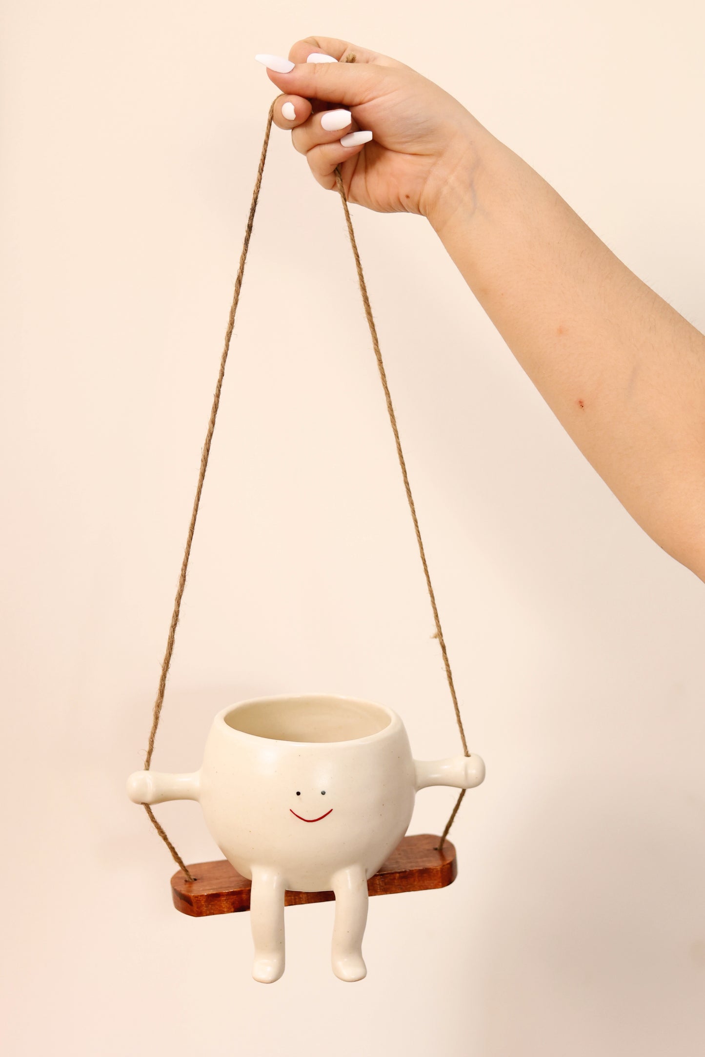 Cute Face Swing Planter