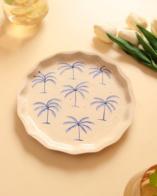 Hand Painted Snack Plate(Combo of 3)