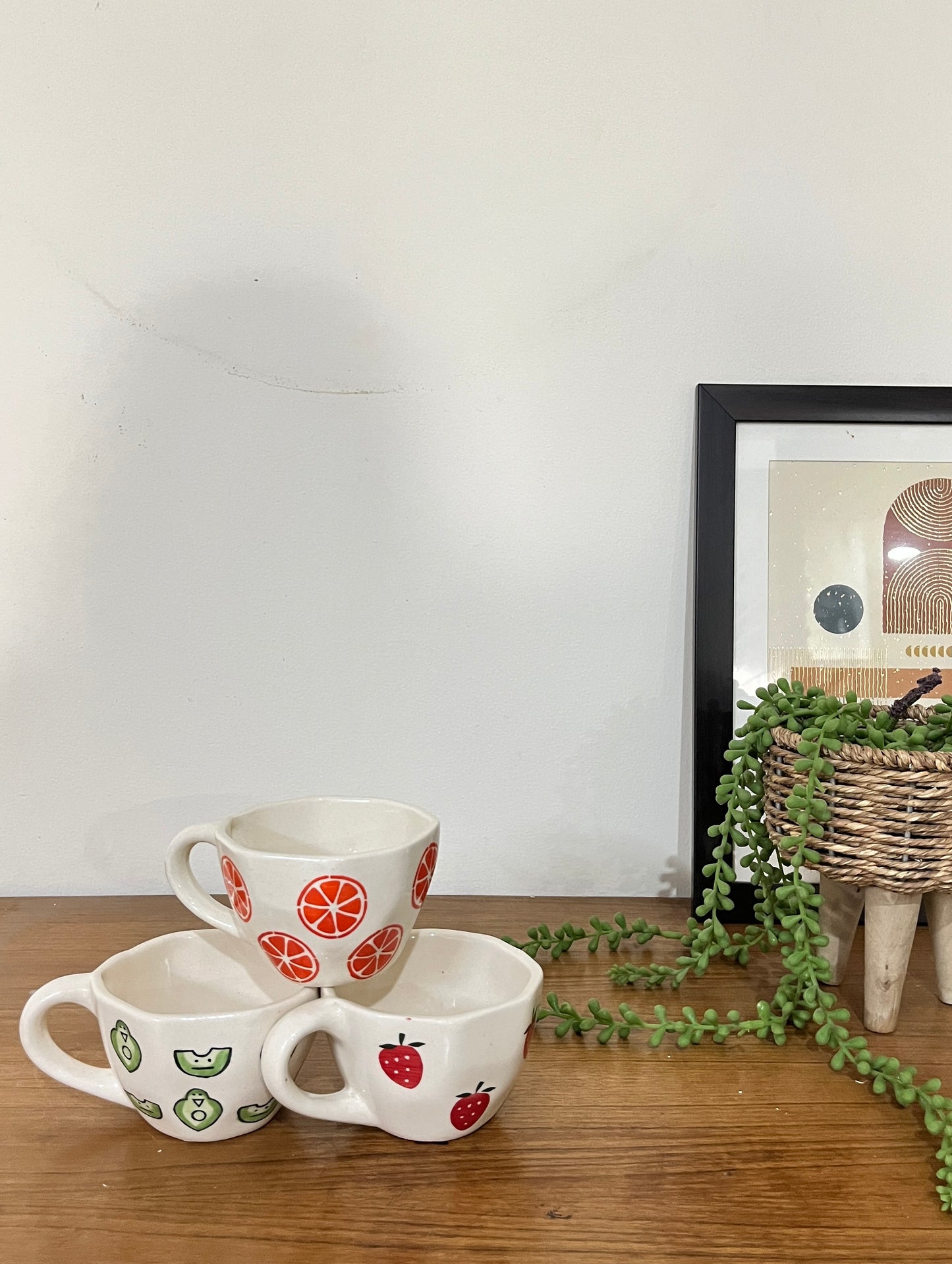 Set of 3 Fruit Cups