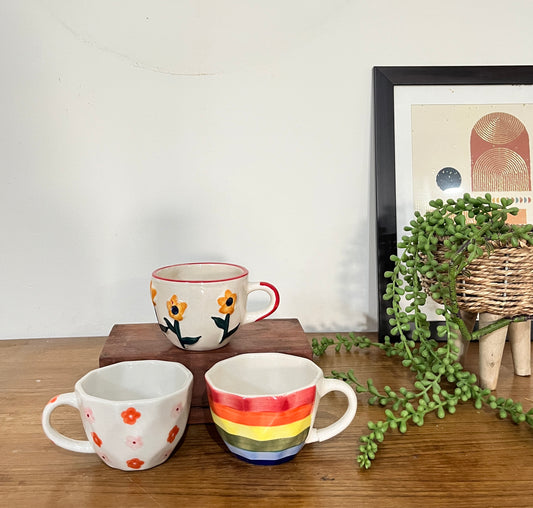 Set of 3 Summer Vibe Cups