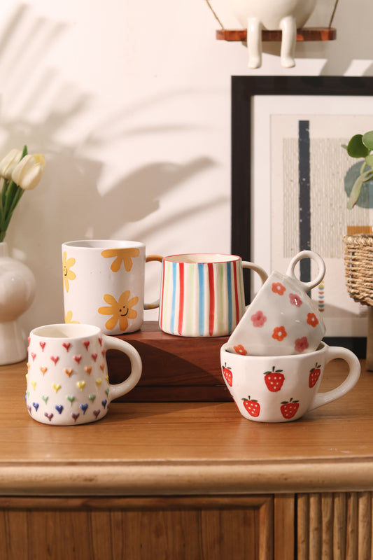 Set of 5 Summer Vibe Mugs Combo