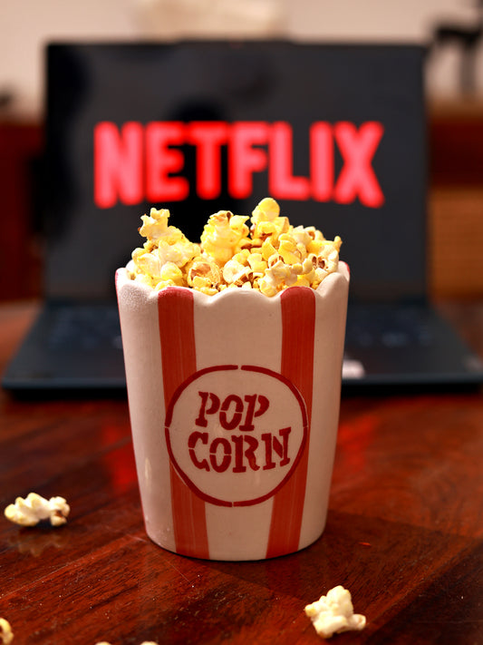 Popcorn Ceramic Bucket