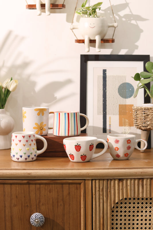 Set of 5 Summer Vibe Mugs Combo