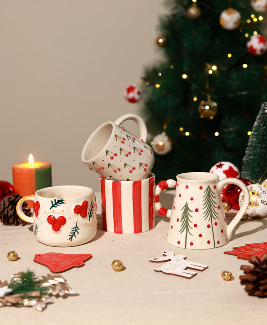 Holly Jolly Mugs Combo