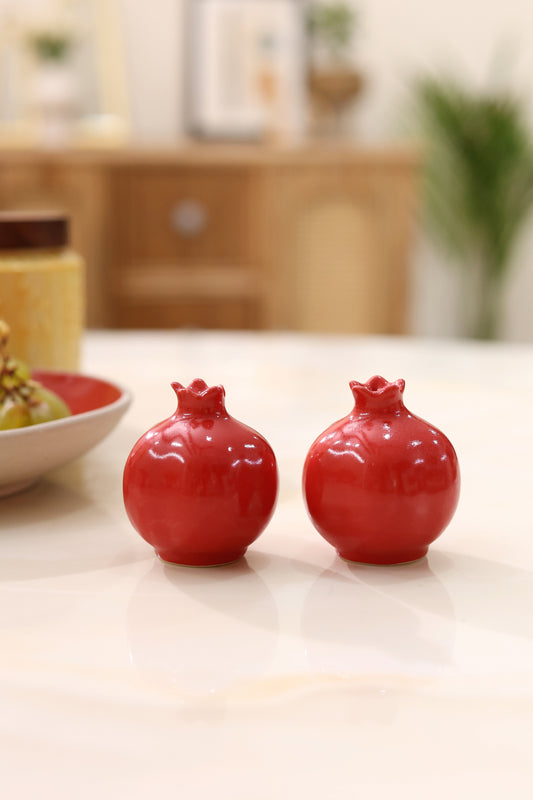 Pomegranate Salt n Pepper Shakers