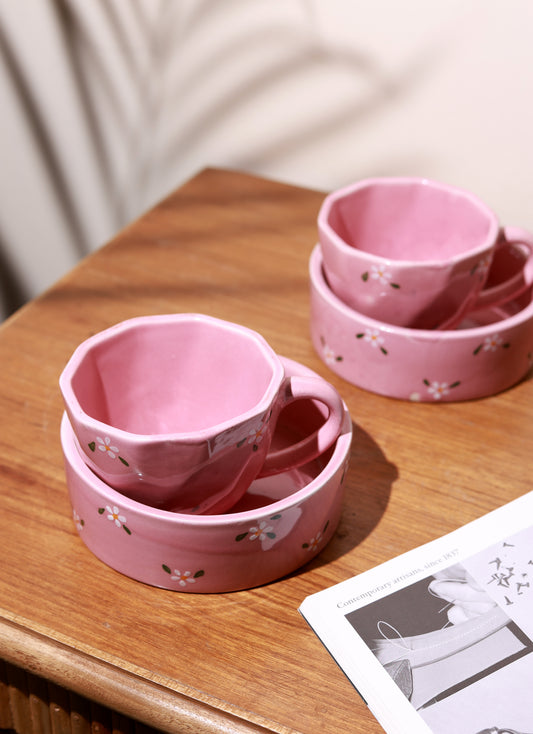 Garden Glow Breakfast Set (Pink)