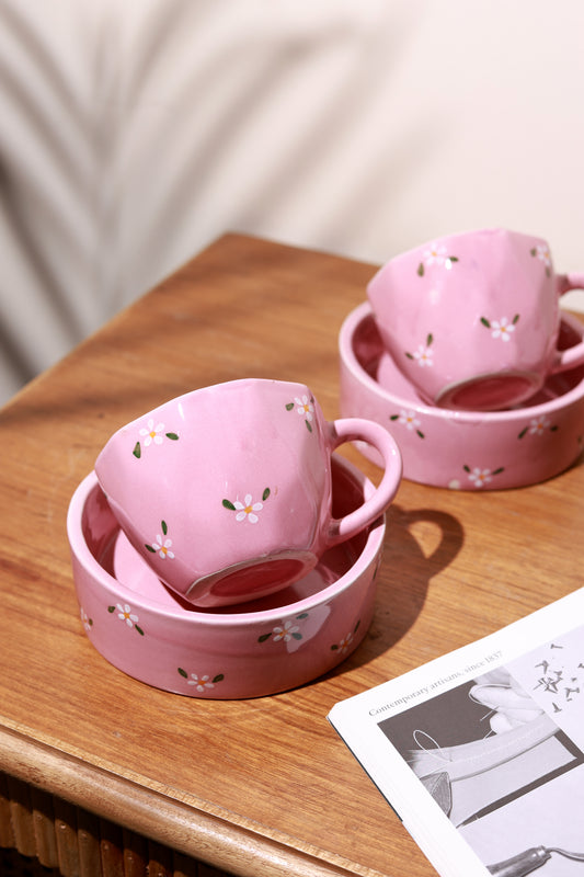 Garden Glow Breakfast Set (Pink)