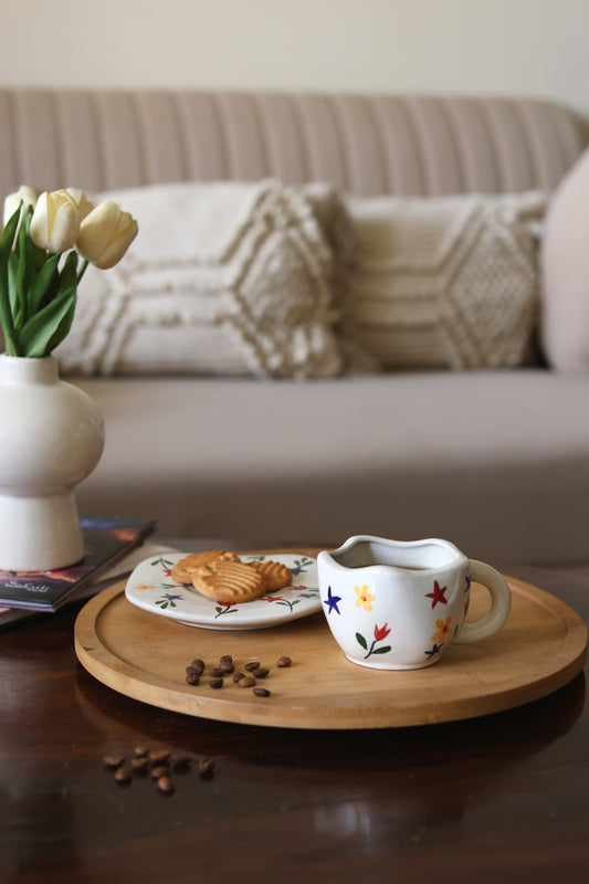 Floral Cup & Saucer Set