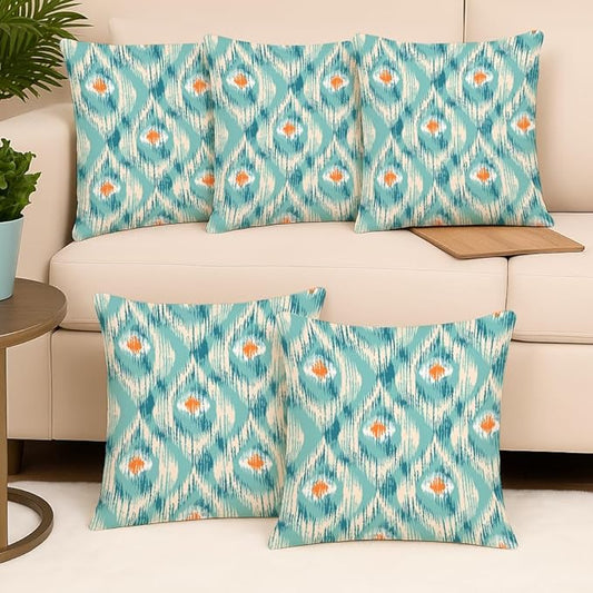 Diamond Printed Cushion Covers (Set of 5)