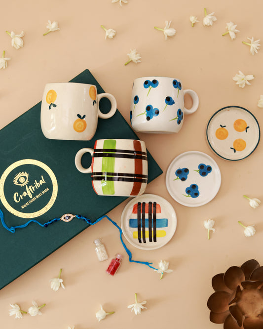 Triple Delight Rakhi Hamper