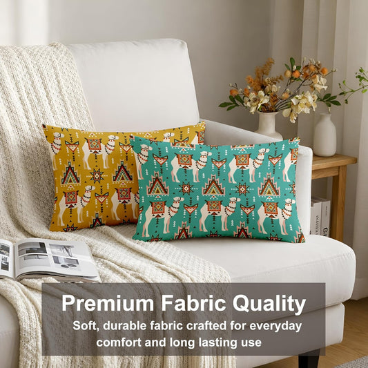 Camel Art Cushion Covers (Set of 2)