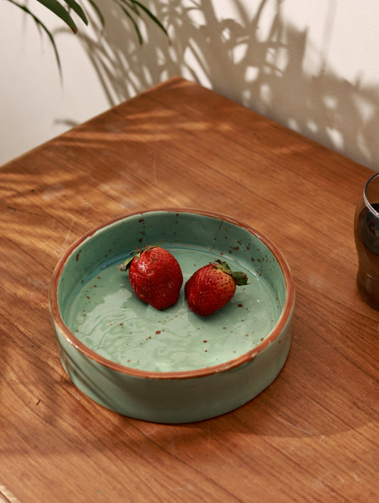 Ceramic Meal Bowl- Green