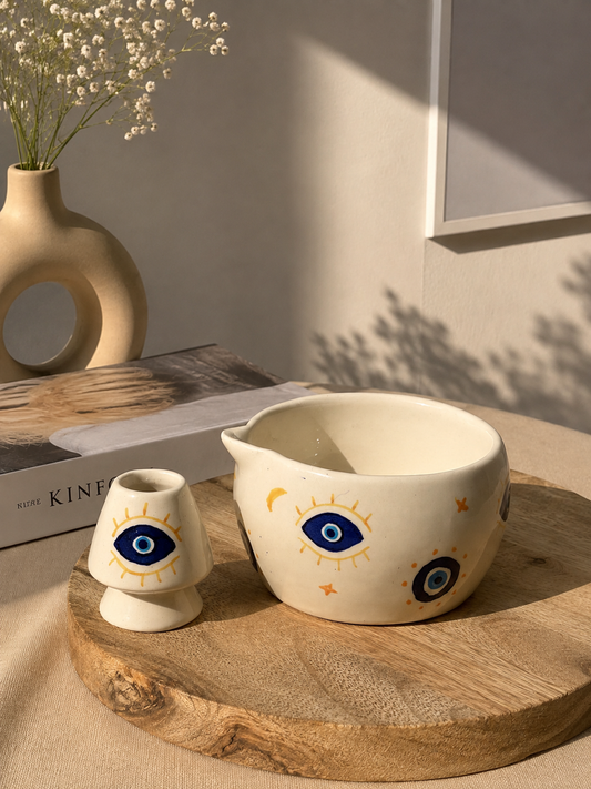 Evil Eye Matcha Set