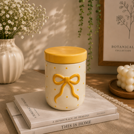 Marigold Bow Jar