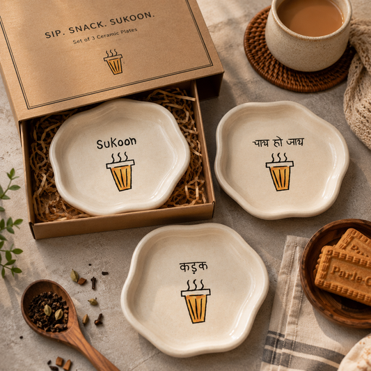 The Chai Studio Plates Trio Set