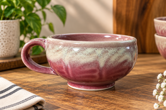 Mottled Rose Mug