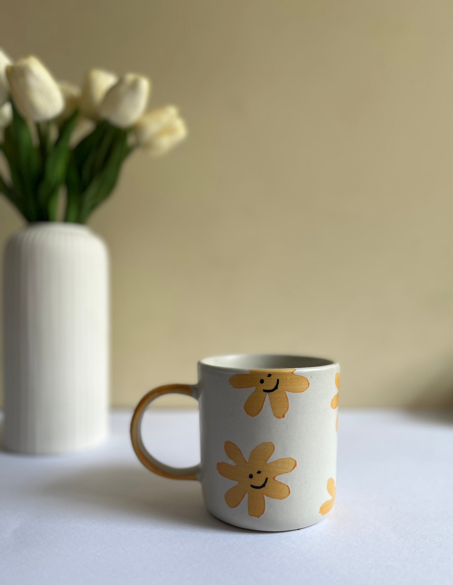 Smiling Sunflower Coffee Mug