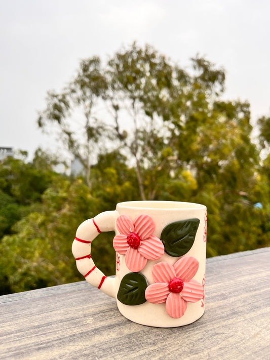 3D Flower Mug