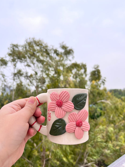 3D Flower Mug