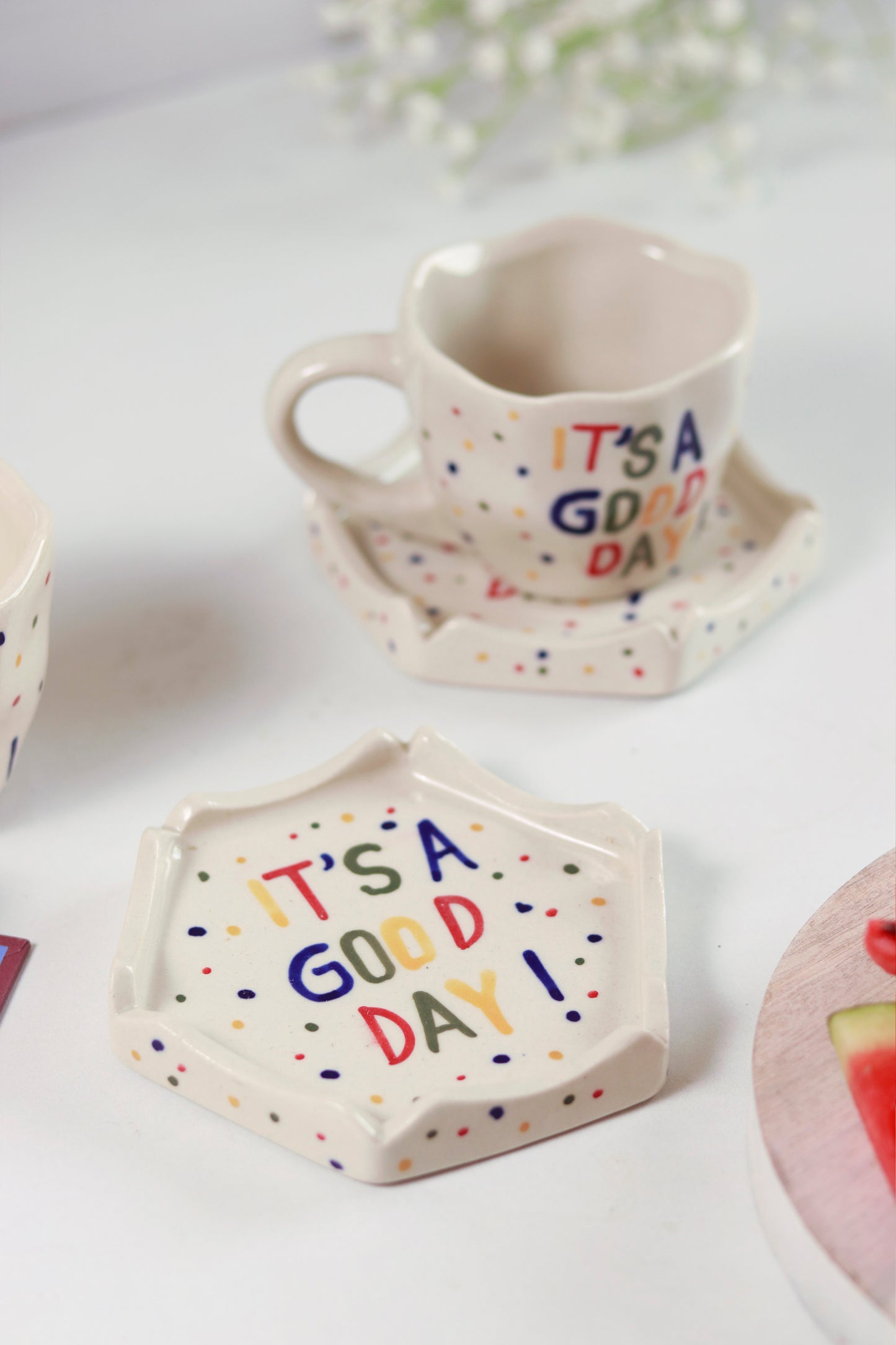 'It's A Good Day' Cup and Saucer