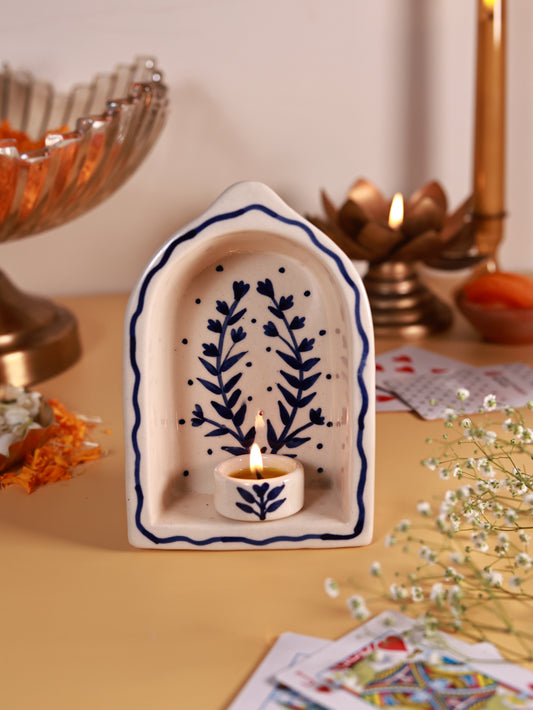 Blooming Wall Decor- Blue Flower