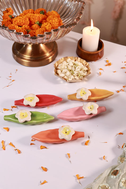 Bloom Leaf Incense Holder