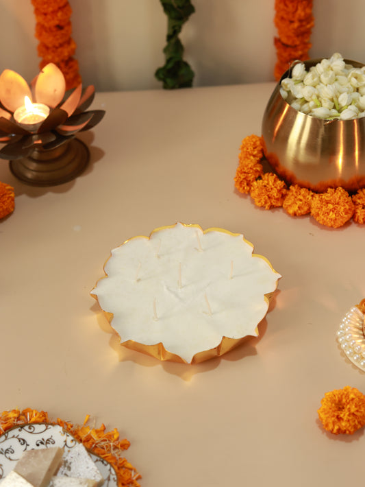 Urli Candle|| 7 Wick Candle || Vanilla Oudh